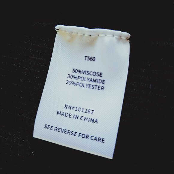 Alexia Admor Slim Fit Zip Up Black Cardigan Sweater Size Medium - Picture 15 of 15